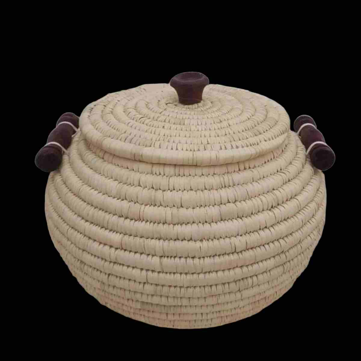 خمره حصیری دسته چوبی دیارمو